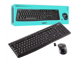 Combo Teclado y Mouse Logitech MK270